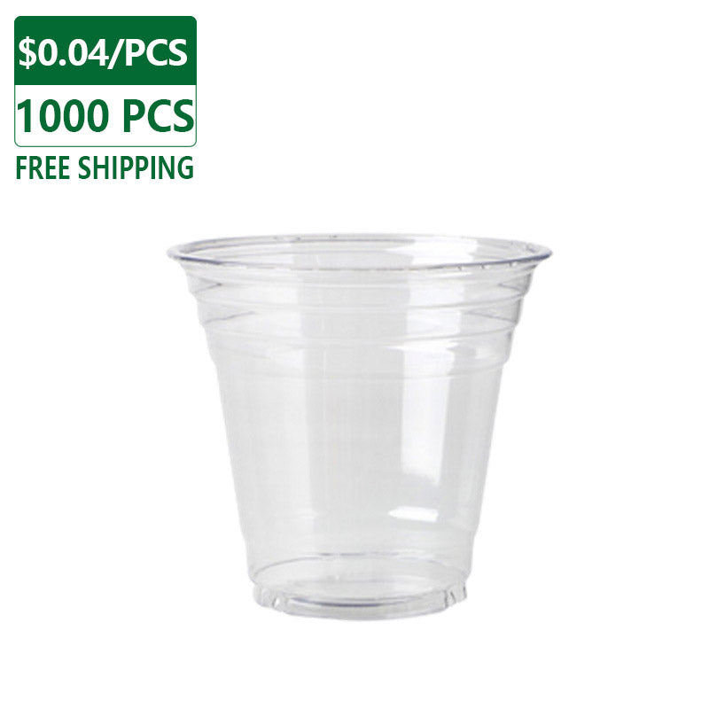 12 oz Clear Plastic Cups for Cold Drink 1000 pcs