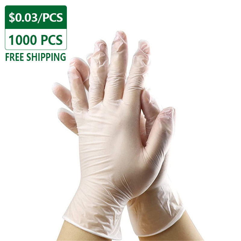 Vinyl Glove powder free  Medium transparent  1000 pcs