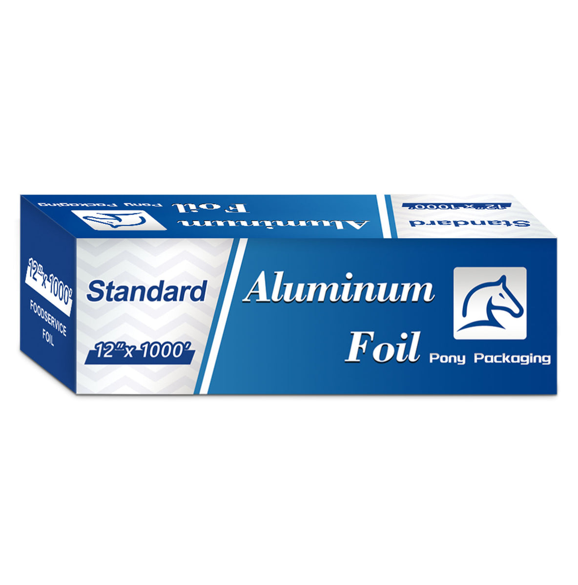 12 inch x 10.75 inch Aluminum Foil Pop Up Sheets 12 counts