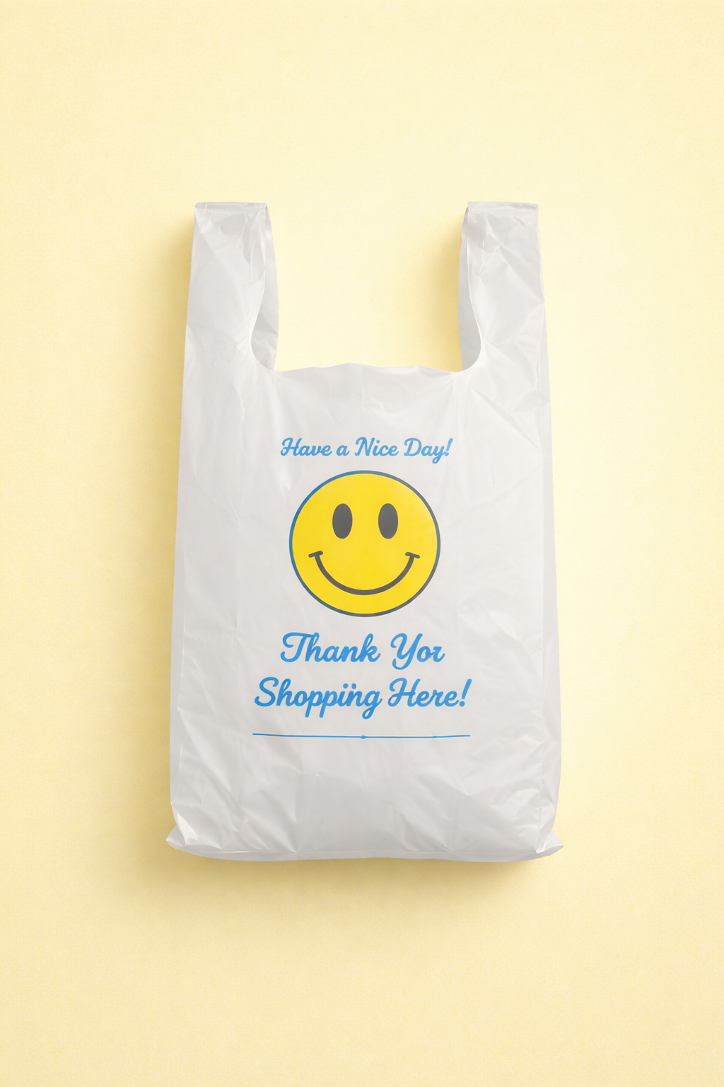 Smiley Face Bags 200 pcs