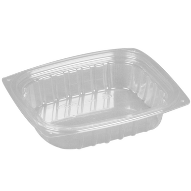 8 inch Clear Plastic Clamshell Food Containers 250 pcs