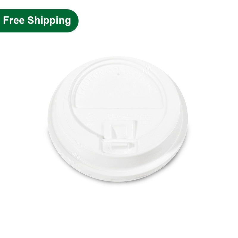 Disposable Plastic Lids For Hot Cups 8 oz 1000 pcs