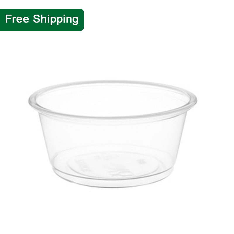 1 oz Disposable Plastic Portion Cups 2500 pcs