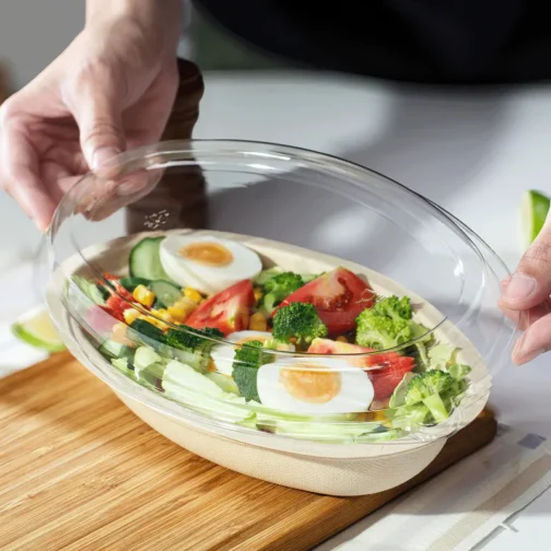 26 oz Burrito Bowl Lids Clear (FOB26N) 300 pcs