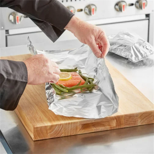 18"x500' Aluminum Kitchen Foil Rolls 1 Count-DUP
