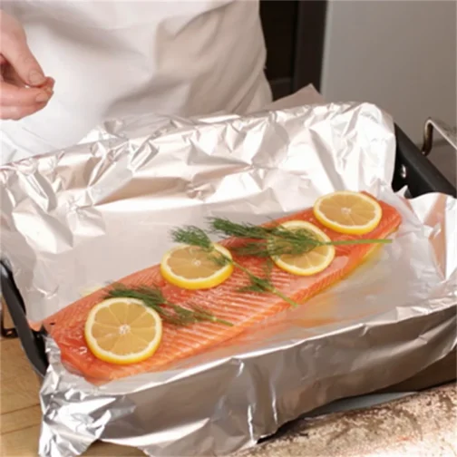 18''x500' Heavy Duty Aluminum Kitchen Foil Rolls 1 Count