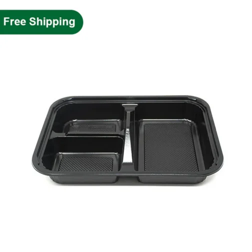 3 Compartment Rectangle Food Container 270 pcs - Image 2