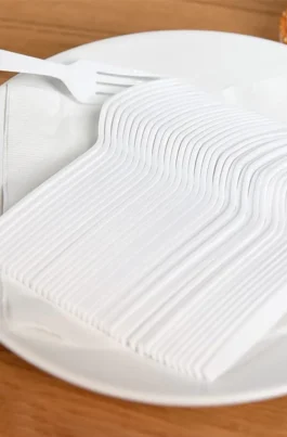 Heavy White Fork 1000 pcs