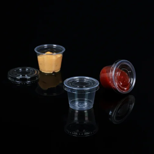 1 oz Disposable Plastic Portion Cups 2500 pcs - Image 2
