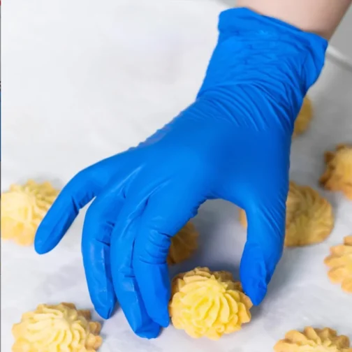 Blue Nitrile Gloves Extra Large 1000pcs - Image 2