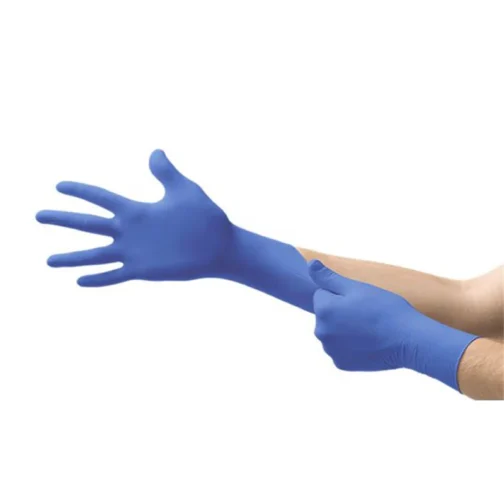 Blue Nitrile Gloves Large 1000 pcs - Image 2