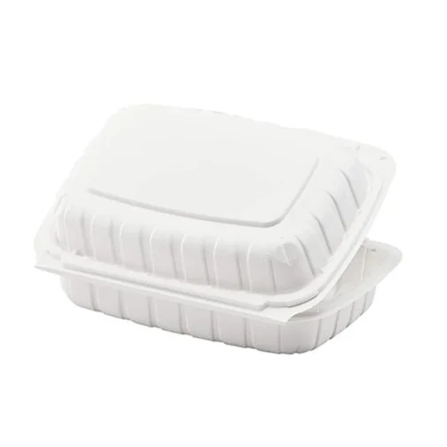 9"x6"x3"Microwaveable Plastic Clamshell Food Container 150pcs - Image 2