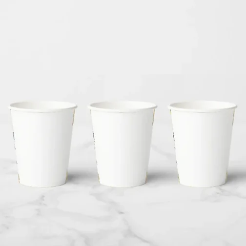 10 oz Disposable Blank Coffee Cups 1000pcs