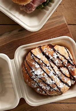 Sample Clamshell Container | 6 x 6 x 3 |