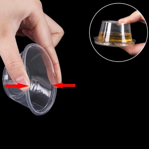 2 oz Disposable Plastic Portion Cups 2500 pcs - Image 3